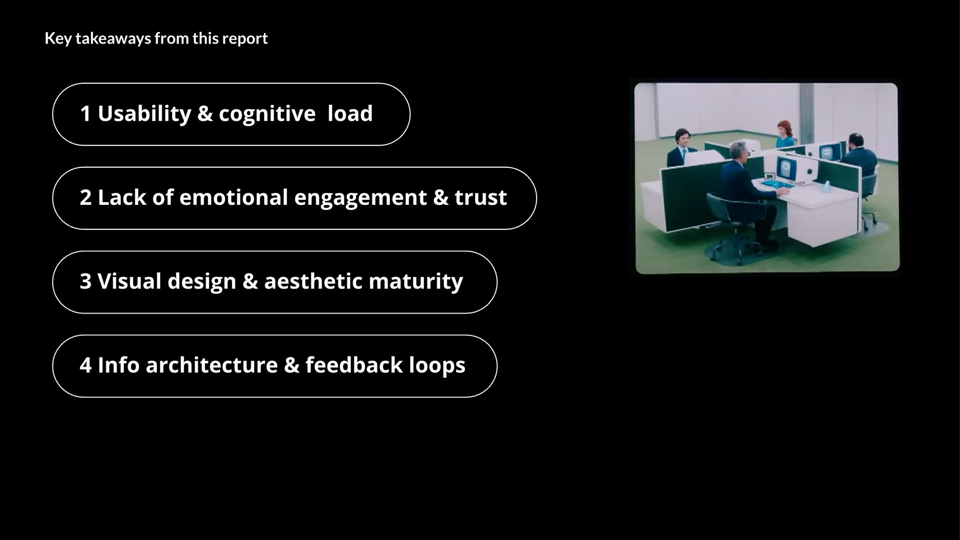 Key takeaways – four pillars