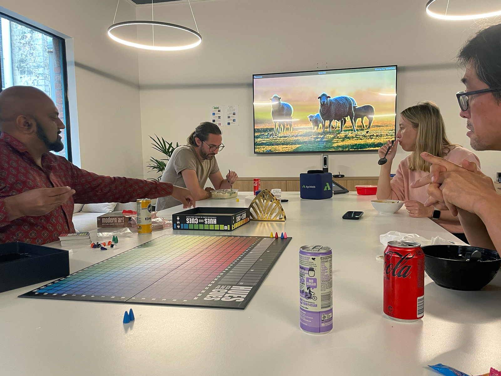Boardgames at lunchtime